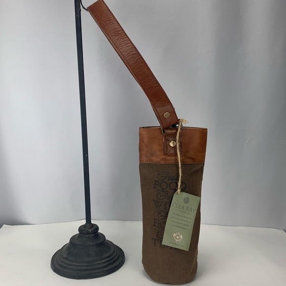 Wine Bag From Repurposed Military Tent - Picture 4 of 7